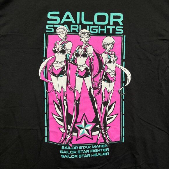 Sailor Starlights Group Members Sailor Moon Anime T-Shirt XL - Picture 2 of 4